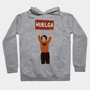 Dolores Huerta Labor Hero Illustration Hoodie